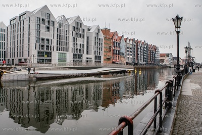 Gdańsk, Wyspa Spichrzów. 2.03.2020 / fot. Anna Rezulak...