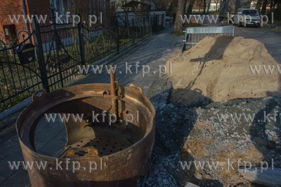 Budowa kanalizacji deszczowej przy ulicy Alksandra...