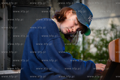 Gdańsk, Ołowianka. Jazz na Wyspie 2023. Nz. Koncert...