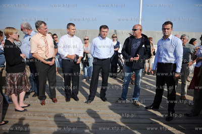 Sopot - molo. Przystan Jachtowa. Kapitan Roman Paszke...