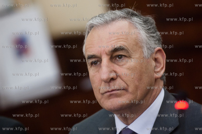 Gdansk. Urzad Marszalkowski. Sala Herbowa. Marszalek...