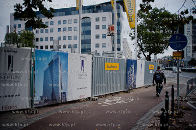 Gdansk. Wrzeszcz. Uroczystosc wmurowania kamienia wegielnego...