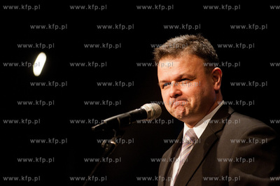 Gdansk. Teatr Miniatura.  Uroczystosc wreczenia nagrod...