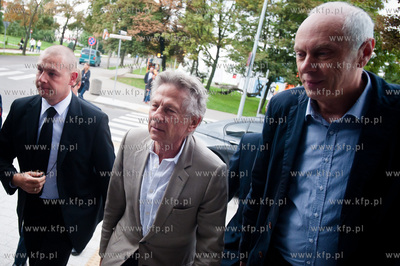 38 Gdynia Festiwal Filmowy. Nz. rezyser Roman Polanski...