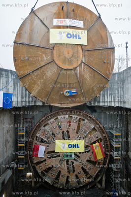 Gdansk. Powstajacy Wezel Marynaki Polskiej. Uroczystosc...