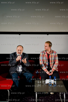Gdynia. 39 Festiwal Filmowy w Gdyni. Spotkanie z Maciejem...