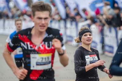 Gdynia. Skwer Kosciuszki. Meta Biegu Niepodleglosci....