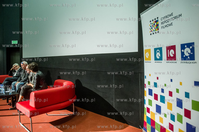 Gdynia. Sala kinowa Goplana Gdyńskiego Centrum Filmowego....