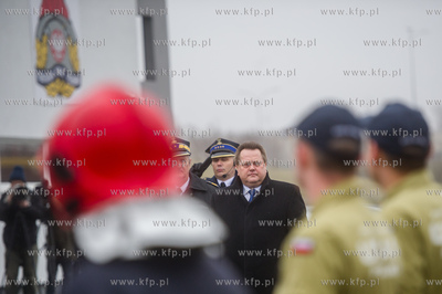 Gdańsk. Oddanie do użytku Strażnicy Jednostki Ratowniczo...