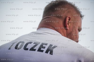 Gdańsk. Targ Węglowy. Zawody Pucharu Polski Strong...