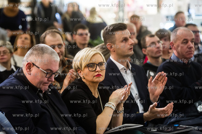 Gdańsk. Wrzeszcz. Galeria Bałtycka. Gala wręczenia...