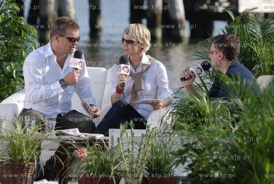 Program rozrywkowy Dzien Dobry TVN powstaje na zywo...