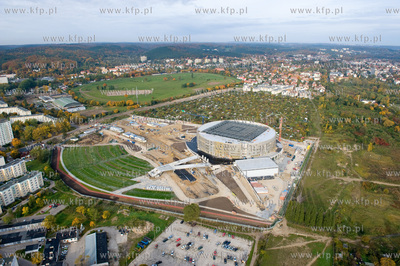 Budowa hali sportowo - widowiskowej na granicy Gdanska...