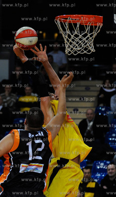 Sopot. Polska Liga Koszykowki. Mecz Trefl Sopot kontra...
