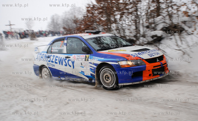 Grzybno. Odcinek specjalny 7 Rajdu Lotos Baltic Cup.
n/z...