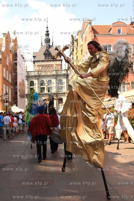 Otwarice 752 Jarmarku sw. Dominka w Gdansku. Uroczysta...