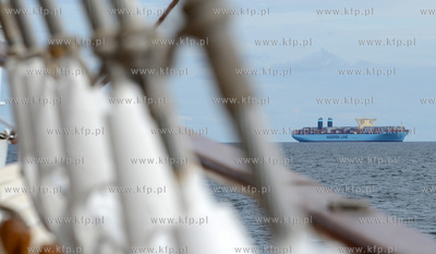 Najwiekszy kontenerowiec swiata Maersk Mc-Kinney Moller...