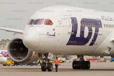 Port Lotniczy Gdansk. Boeing 787-800 Dreamliner Polskich...