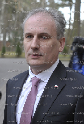 Kosciol Sw. Bernarda w Sopocie. Wojewoda Pomorski Dariusz...