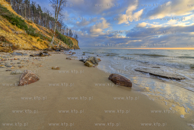 Gdynia. Klif w Orlowie. 06.01.2016 fot. Fot.Jan harb...