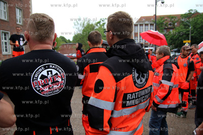 Ogólnopolski Portest Ratowników Medycznych. W Gdańsku...