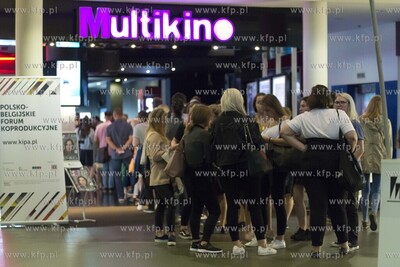 43. Festiwal Polskich Filmów Fabularnych. Nz. tłumy...