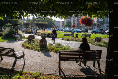 Relaks na placu im. Dariusza Kobzdeja. 03.09.2024....