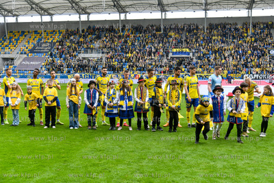 Betclic 1 liga. Arka Gdynia -  Miedź Legnica n/z Wojciech...