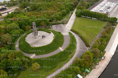 Westerplatte w porcie Gdańsk z lotu ptaka.  25.05.2009...