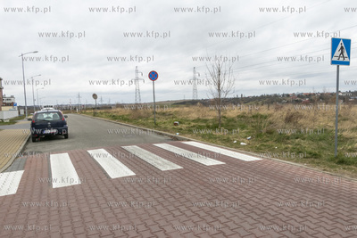 Osiedle Bursztynowe, widok od strony ulicy Stefana...