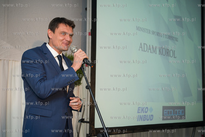 Otwarcie fabryki EKOINBUD w Gdansku. Nz ministrer sportu...