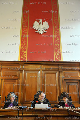 Gdansk. Sad Okregowy. Andrzej H. domniemany szef gangu...