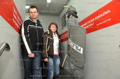 Noc Muzeow w Gdansku. Przed wystawa Drogi do Wolnosci...