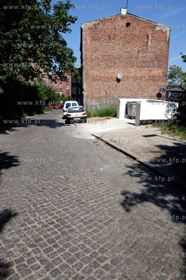 Gdansk Biskupia Gorka. Ul. Biskupia i okolice.  6.08.2007...