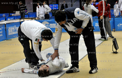 Gdansk. Hala AWF. Zawody Dwor Artusa Grand Prix Pucharu...