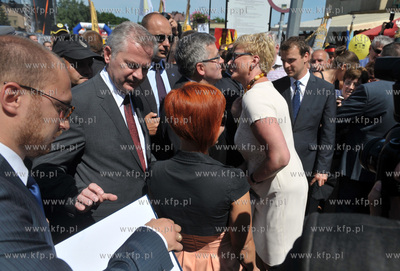 XV Swiatowy Zjazd Kaszubow - Wladyslawowo 2013. Gosciem...