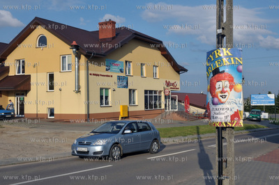 Zukowo na Kaszubach. Pizzeria Podkowa na ul. Ksiazat...