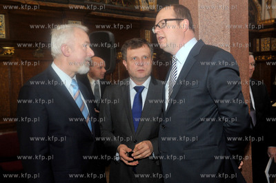 Spotkanie noworoczne Pracodawcow Pomorza w Dworze Artusa....