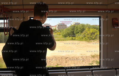 Pierwszy probny przejazd z pasazerami i i prezentacja...