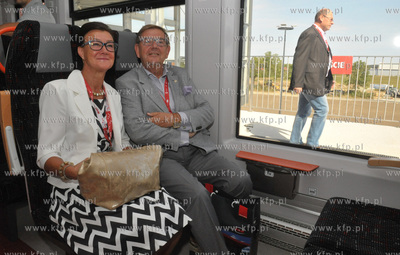 Gdansk. Uroczystosc inauguracji Pomorskiej Kolei Metropolitalnej....