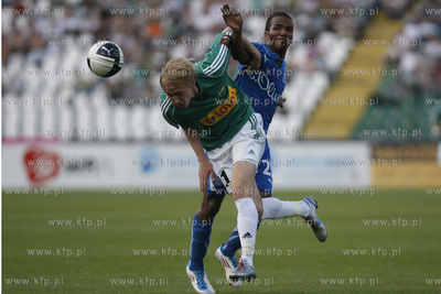 Gdansk. Mecz o mistrzostwo Ekstraklasy. Lechia Gdansk...