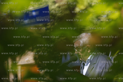 Sopot. Uroczystosc nadania nazwy Skwer Czesława Milosza...