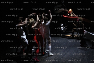 Scena Kameralna Teatru Wybrzeże w Sopocie. Próba...