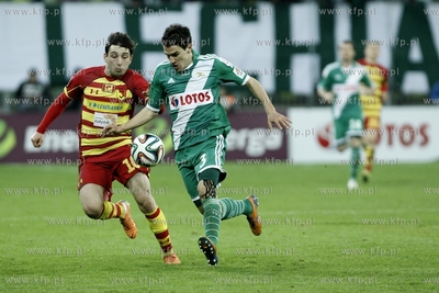 PGE Arena. Cwiercfinal Pucharu Polski w pilce noznej....