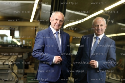 Prezes bytowskiej firmy Drutex, Leszek Gierszewski...