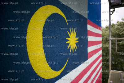 Gdańsk Zaspa. Monumental art. Nz. powstaje mural autorstwa...