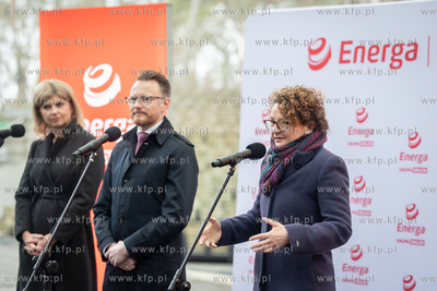 Sopot. Opera Leśna. Konferencja prasowa podczas której...