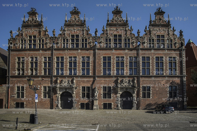 Gdańsk, Wielka Zbrojownia na Targu Węglowym. 22.03.2020...