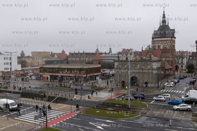 Gdańsk. Otwarcie nowego przejścia naziemnego na wysokości...