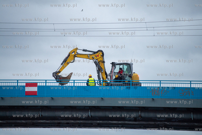 Remont Mostu Siennickiego w Gdańsku. Fot. Paweł Marcinko...